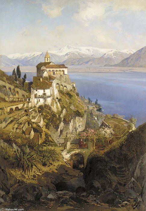 Il Monastero Di Madonna Del Sasso — Hans Von Bartels