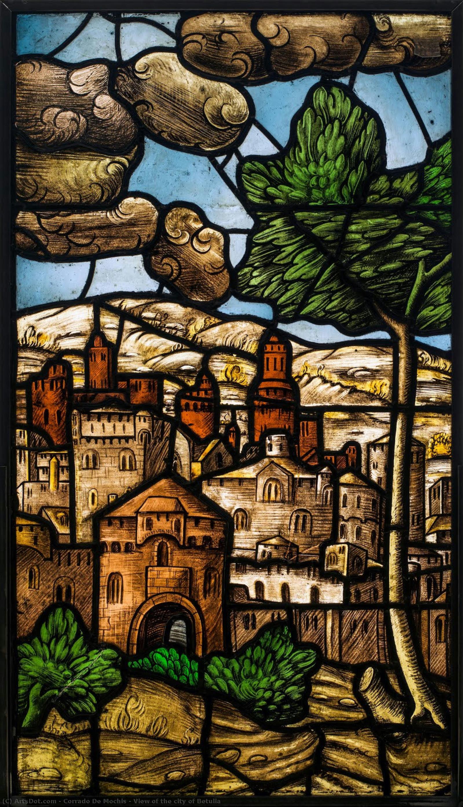 View Of The City Of Betulia — Corrado De Mochis