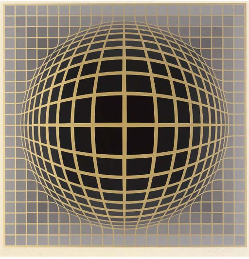 Abstract Composition 9 — Victor Vasarely