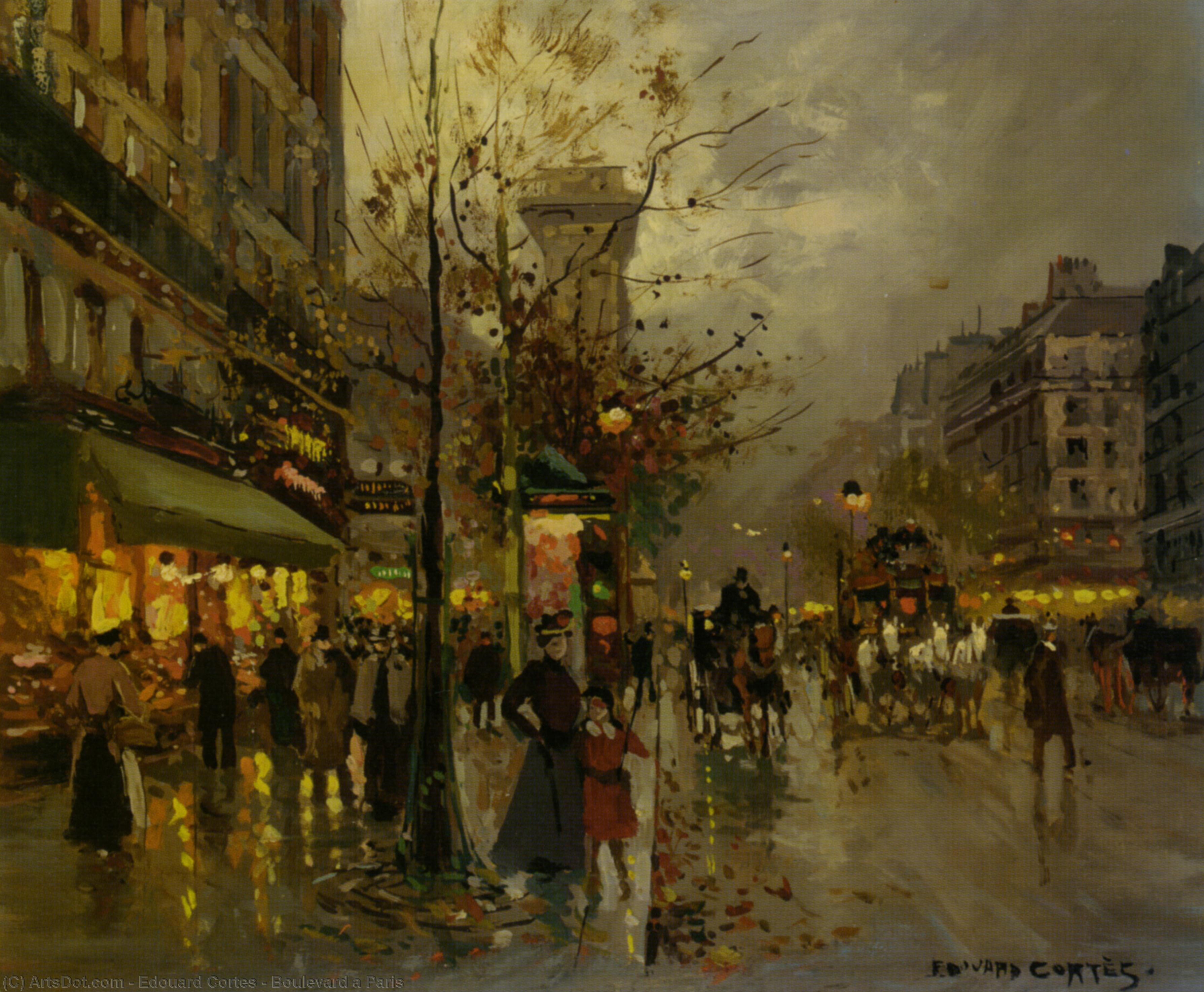 Boulevard A Paris — Эдуард Кортес