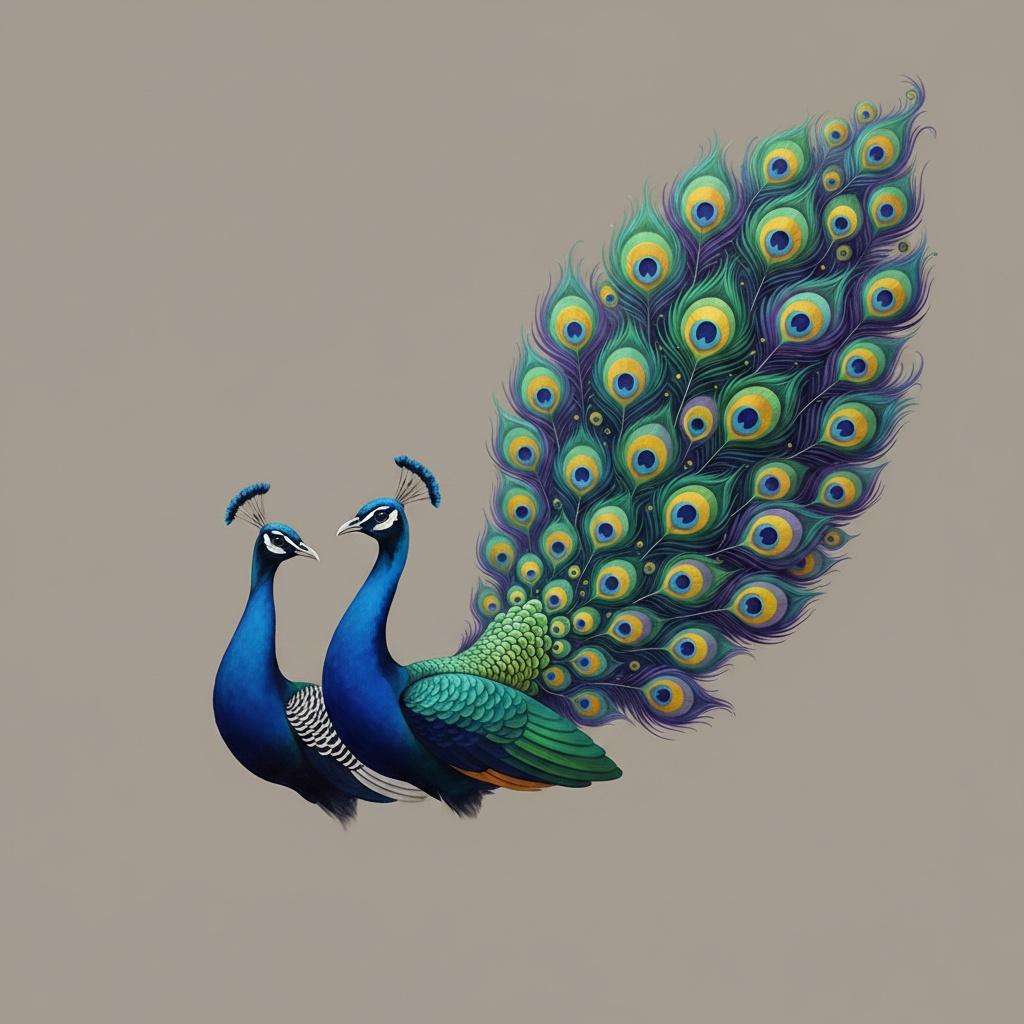 Eternal Plumage In Ultramarine And Gold: A Monumental Study Of Serene Majesty — Laurent Blanc