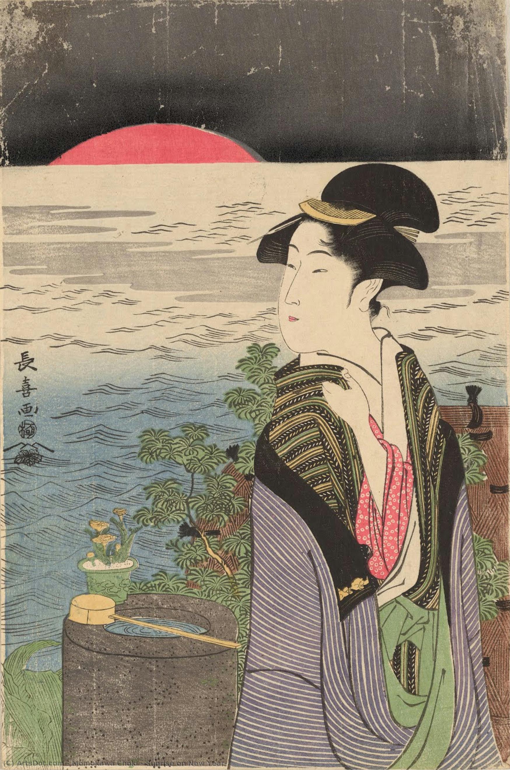 Sunrise On New Year — Momokawa Chōki