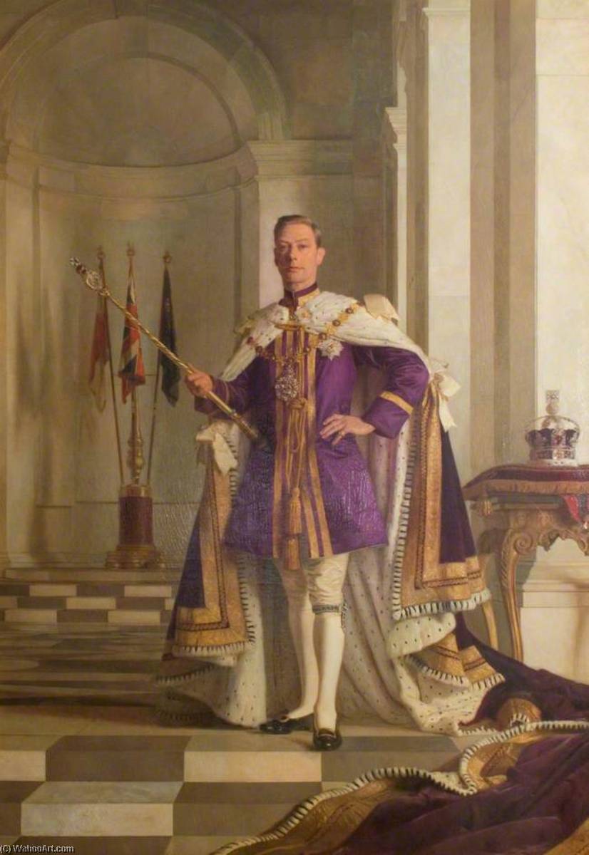 King George Vi (1895–1952) (copy Of Gerald Festus Kelly) — Robert John Swan