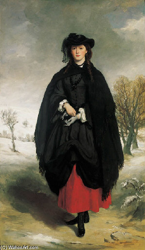 Portrait Of Daisy Grant, The Artist's Daughter — Sir Francis Grant