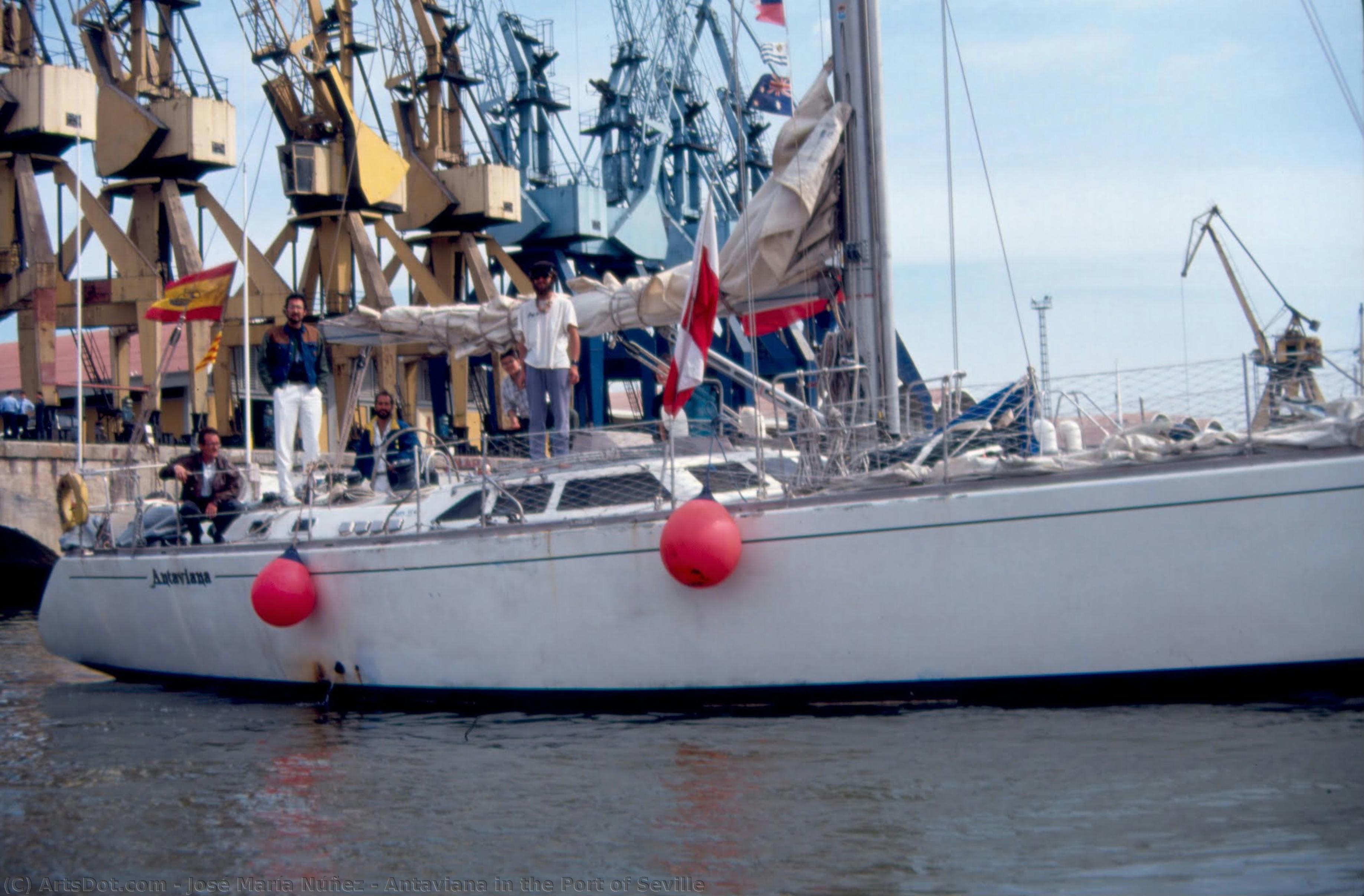 Antaviana In The Port Of Seville — José María Núñez