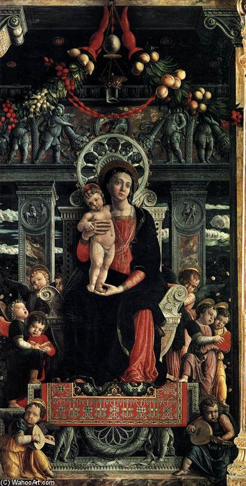 San Zeno Polyptych (central Panel) — Андреа Мантенья