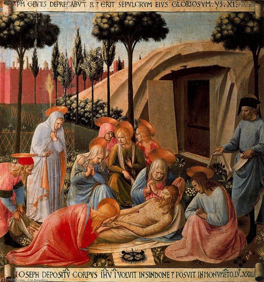 Klage Um Den Toten Christus 1 — Fra Angelico