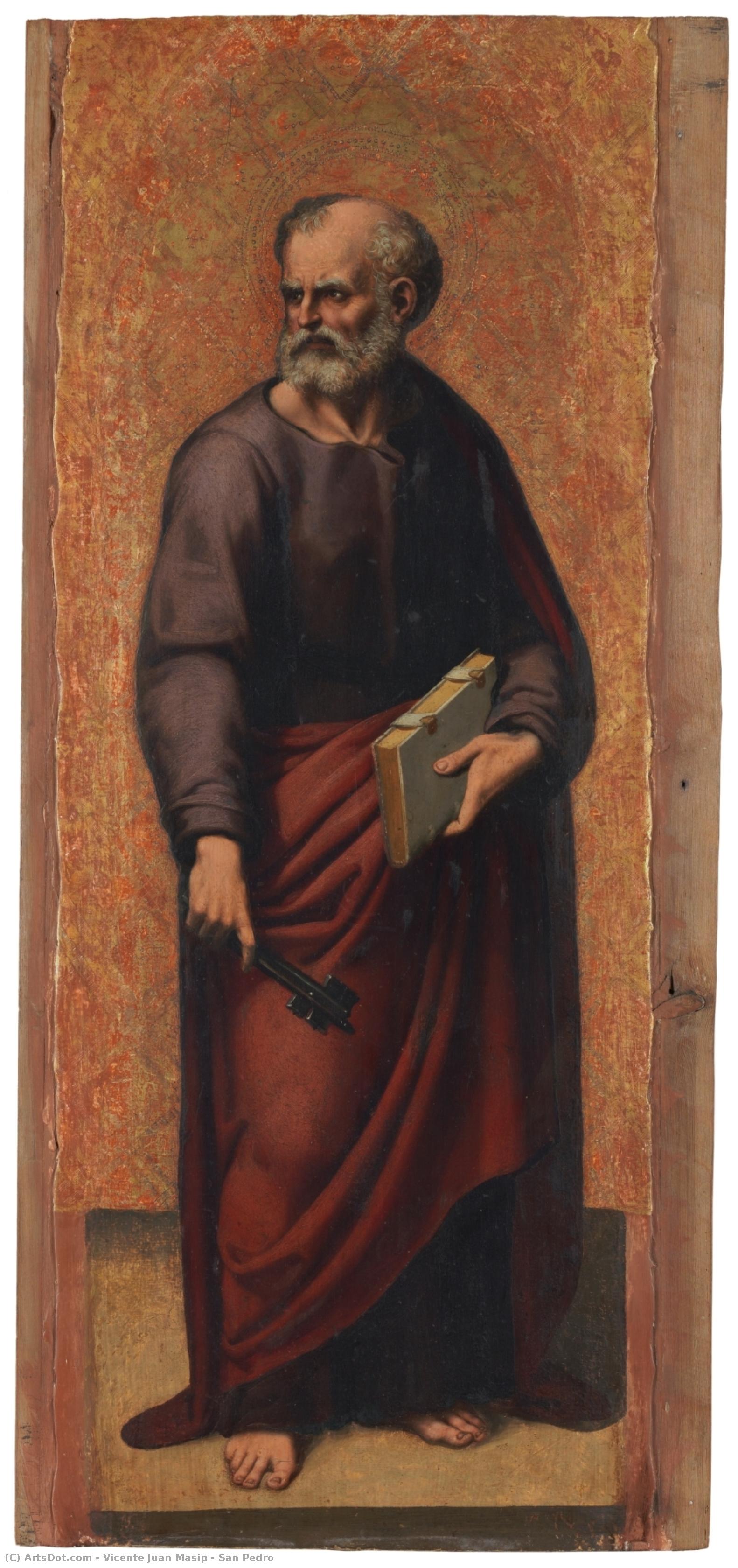 San Pedro — Vicente Juan Masip (joan De Joanes)