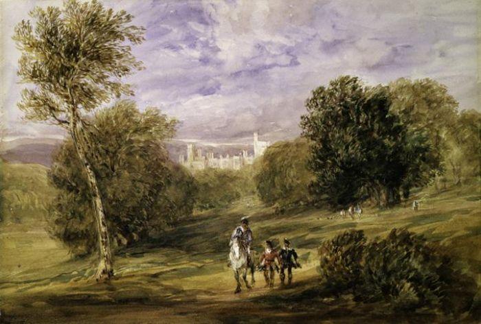 Haddon Hall From The Park — David Cox