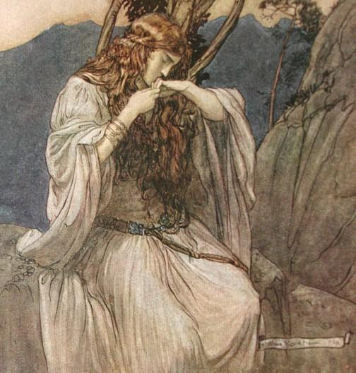 The Ring Of The Nibelung 54 — Arthur Rackham