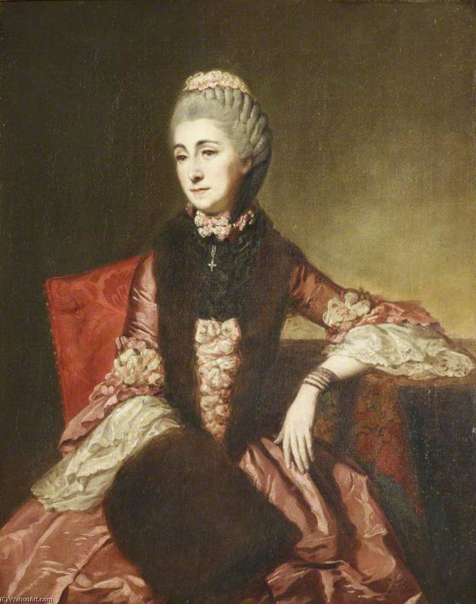 Mary Lepel (1700–1768), Lady Hervey, In Old Age — Johann Zoffany