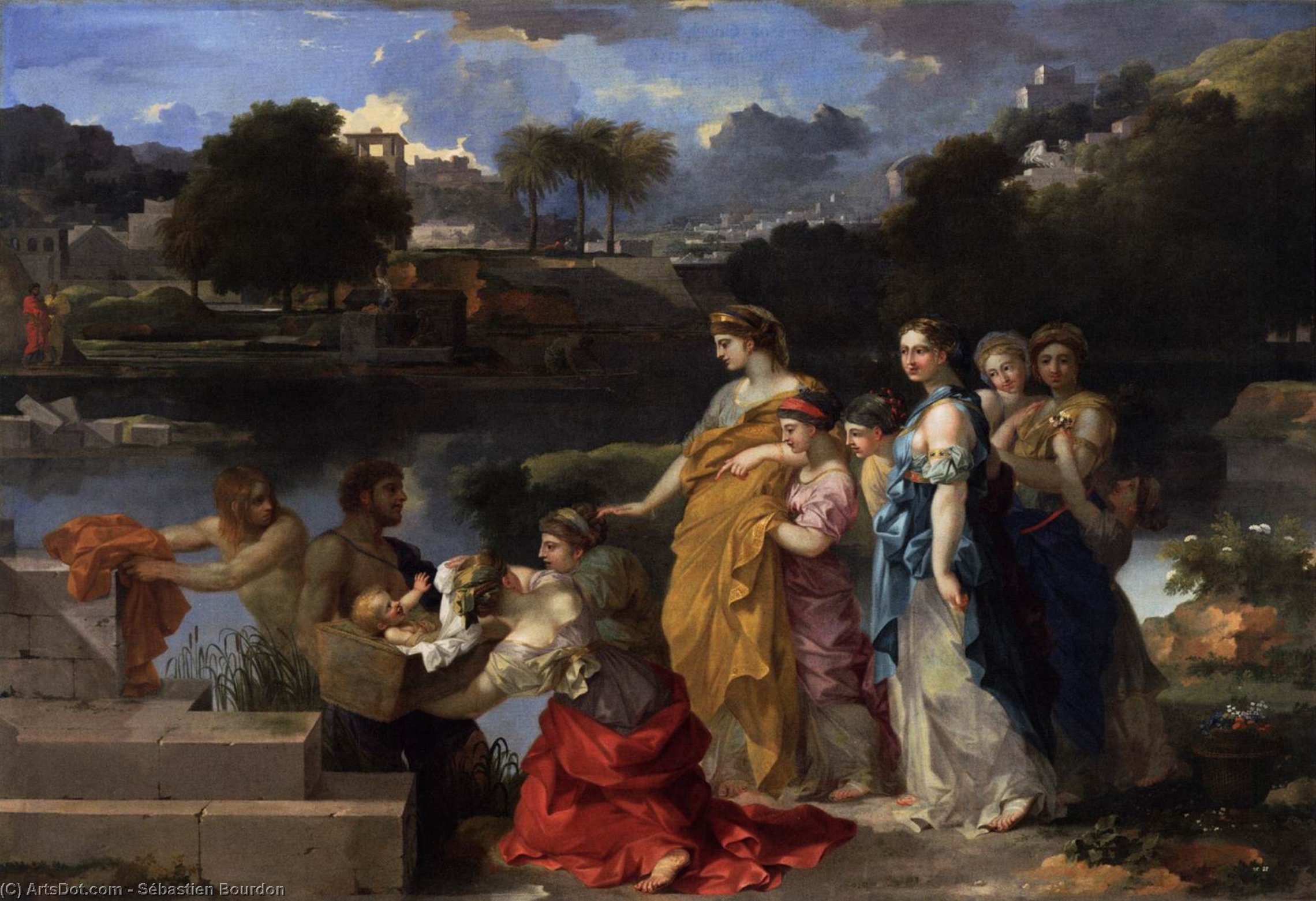 The Finding Of Moses — Себастьян Бурдон