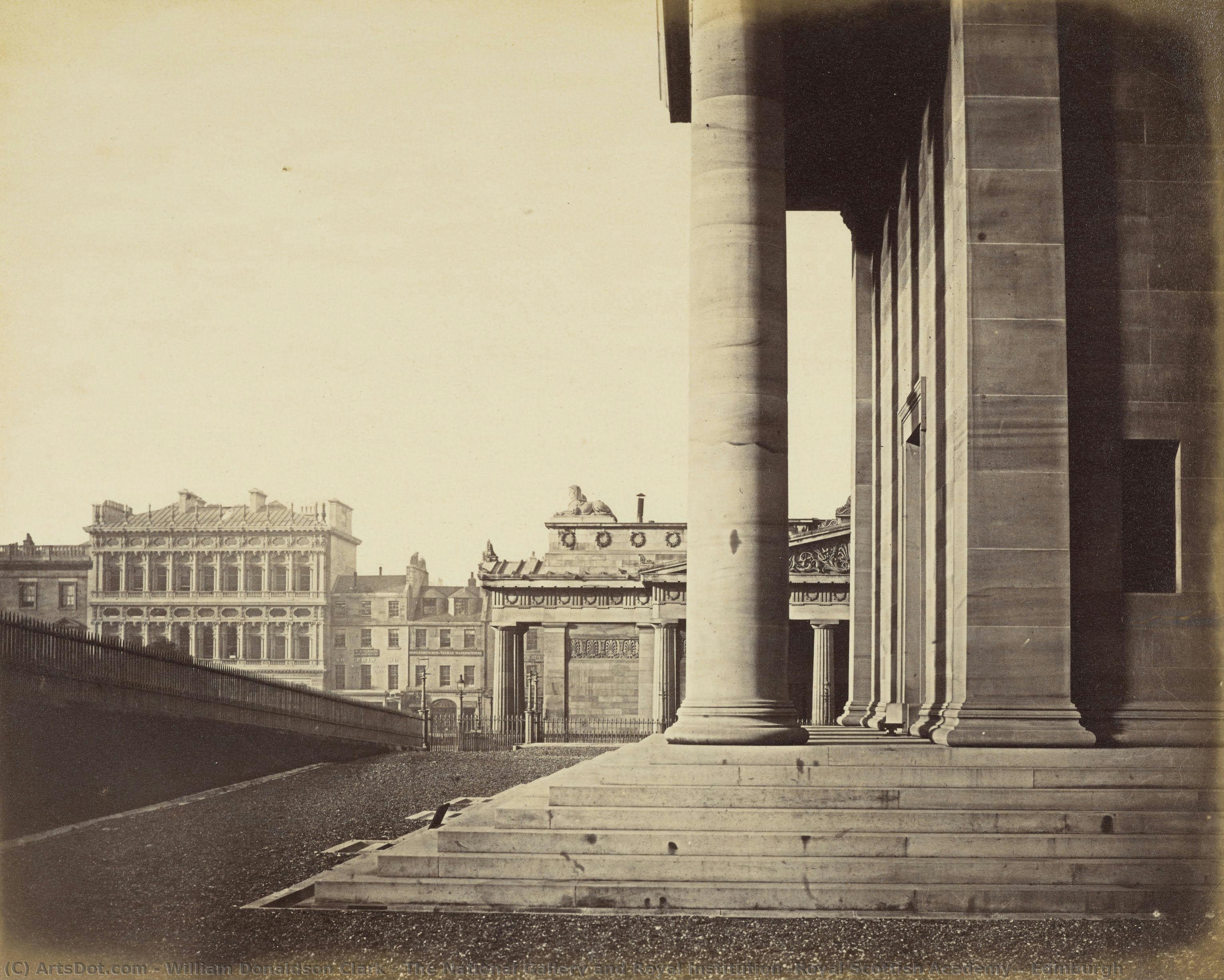 The National Gallery And Royal Institution (royal Scottish Academy), Edinburgh — William Donaldson Clark
