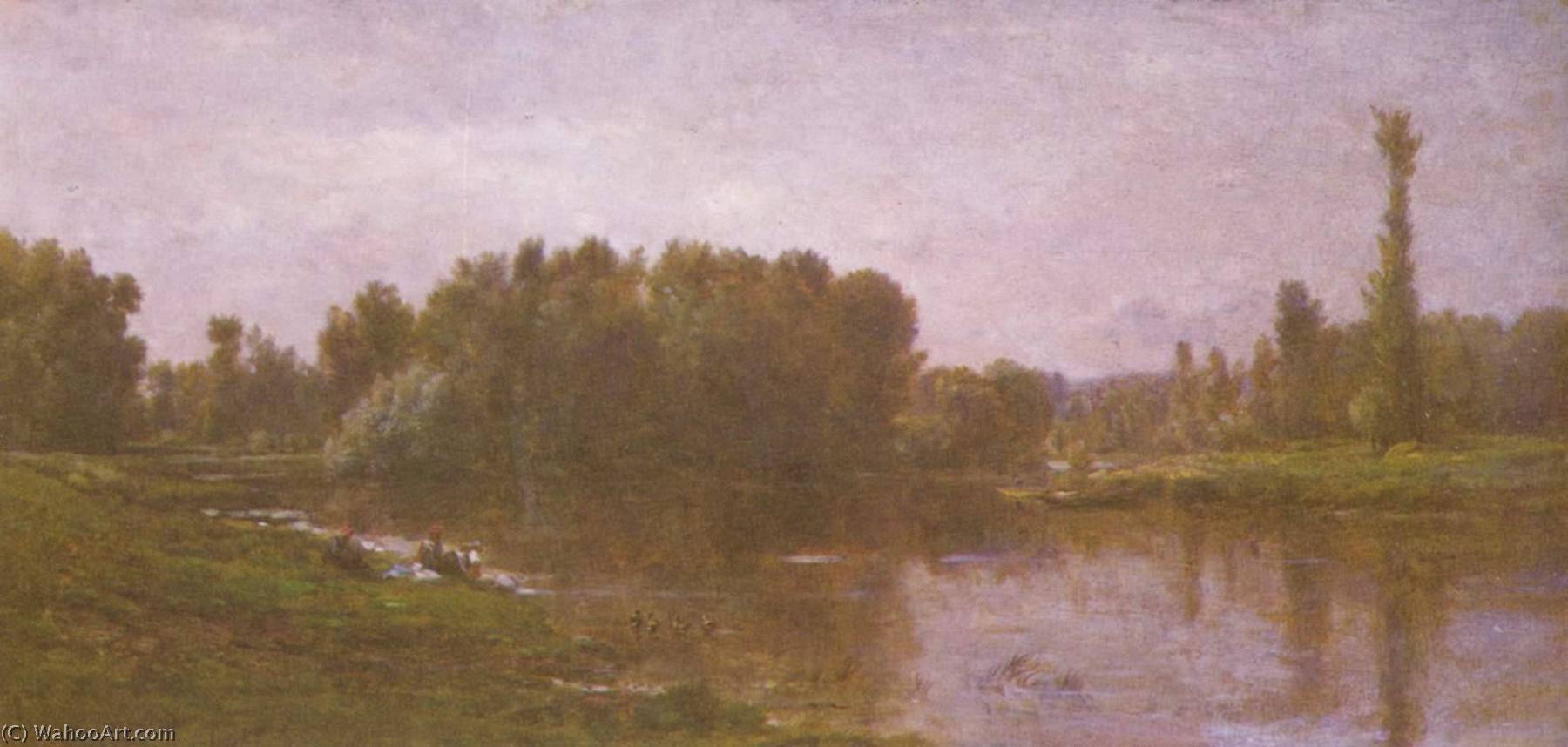 The Banks Of The Oise — Charles-françois Daubigny