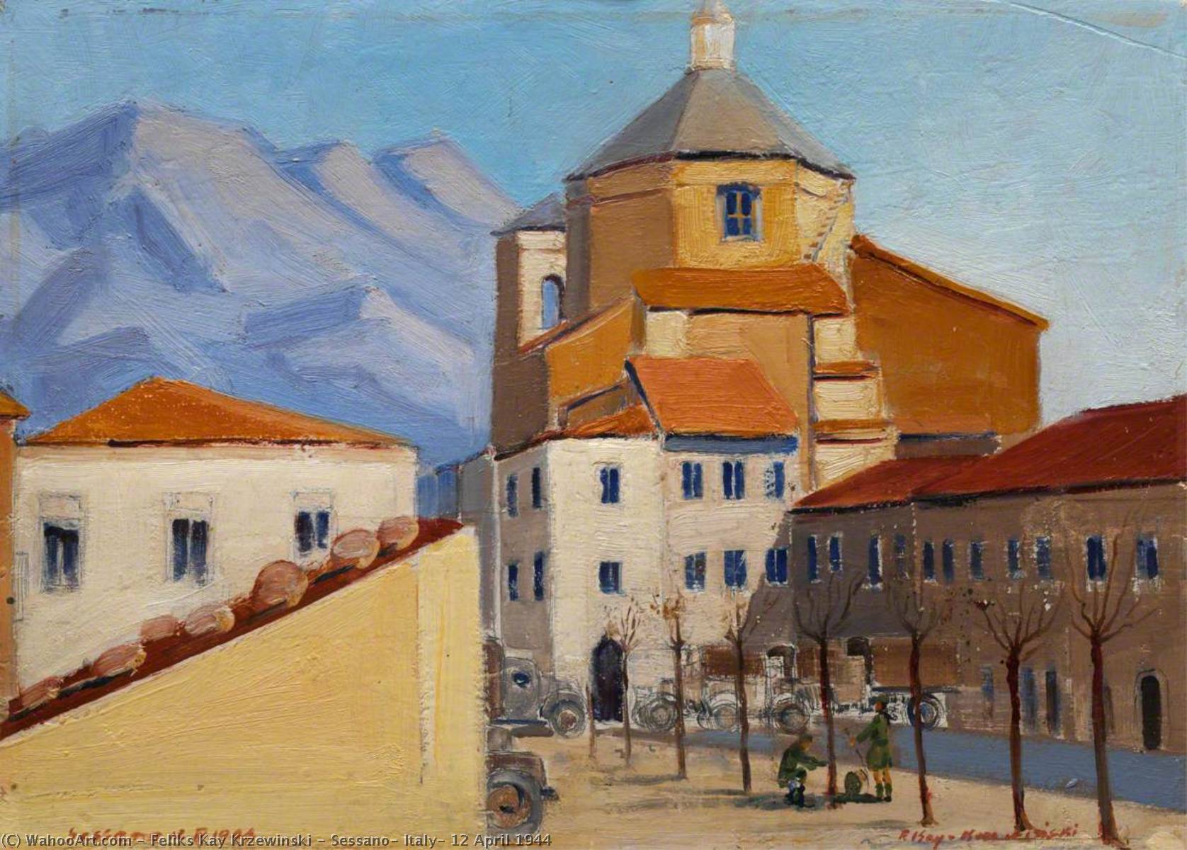 Sessano, Italy, 12 April 1944 — Feliks Kay Krzewinski