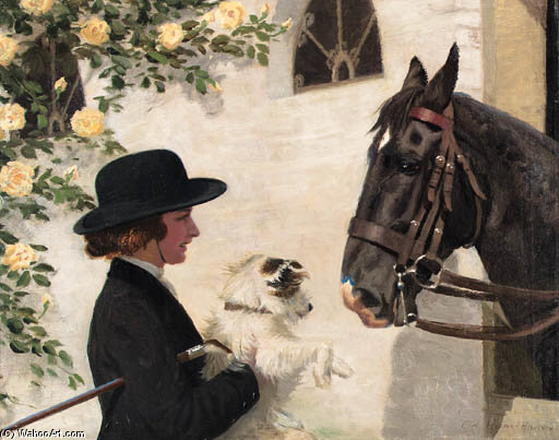 At The Stable Door — Heinrich Hansen