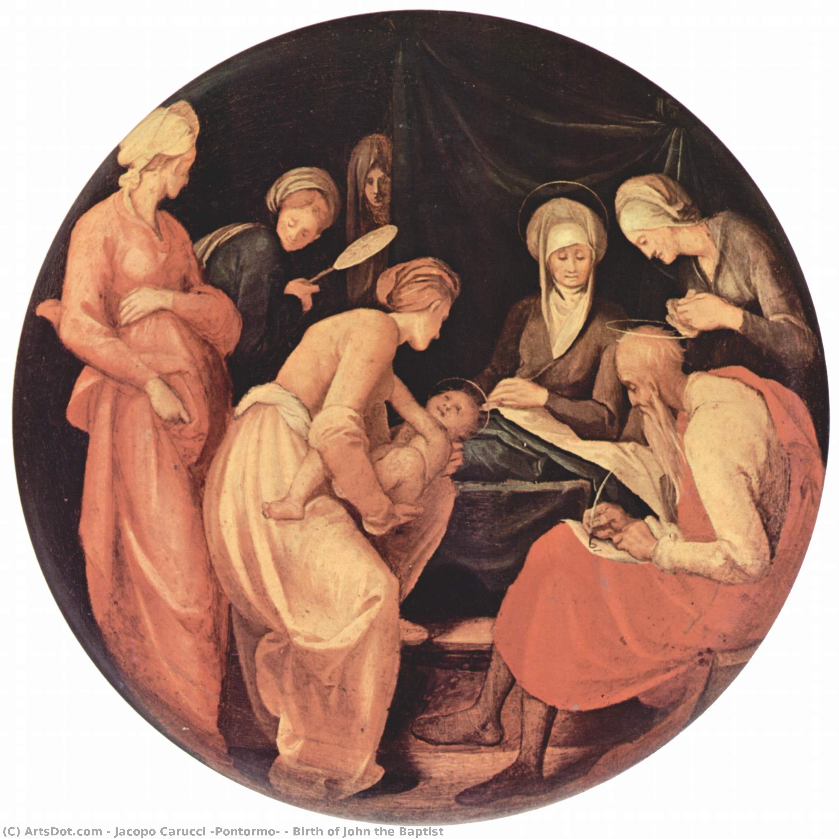 Birth Of John The Baptist — Jacopo Carucci
