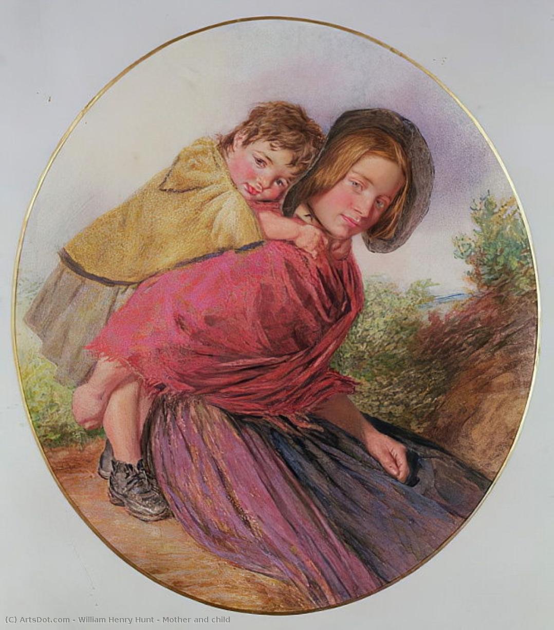 Mother And Child — Уильям Генри Хант