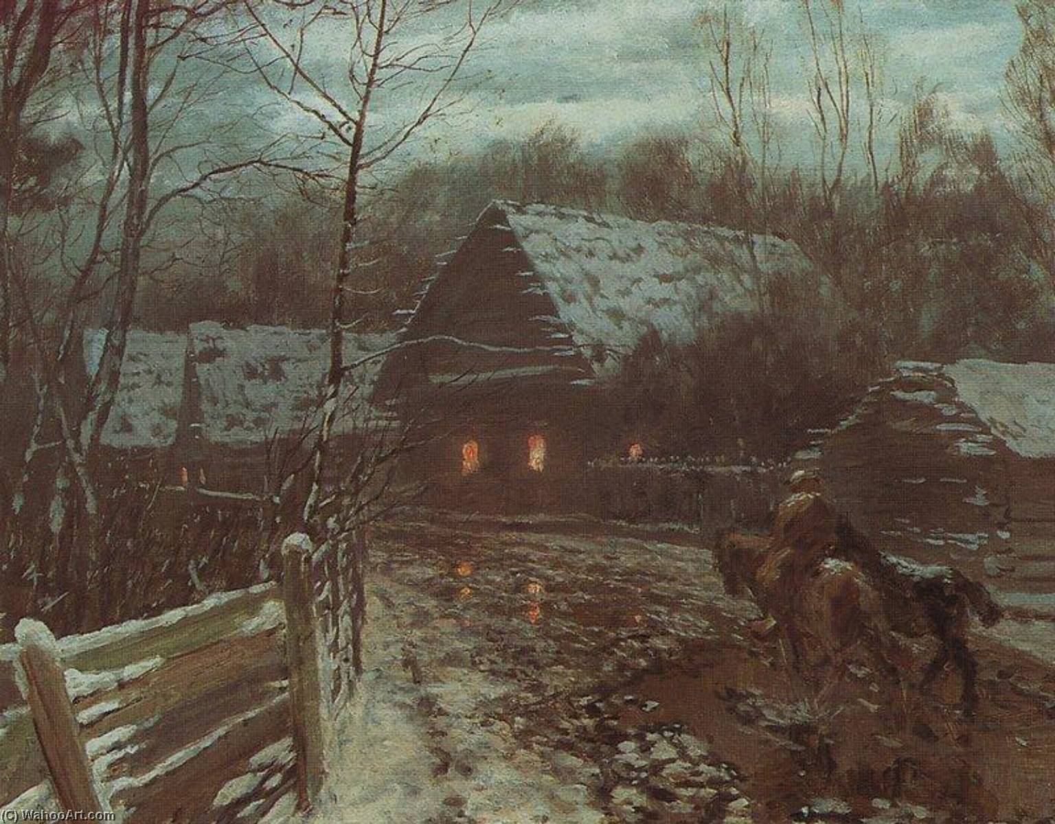 Evening In November — Nikolai Nikanorovich Dubovskoy