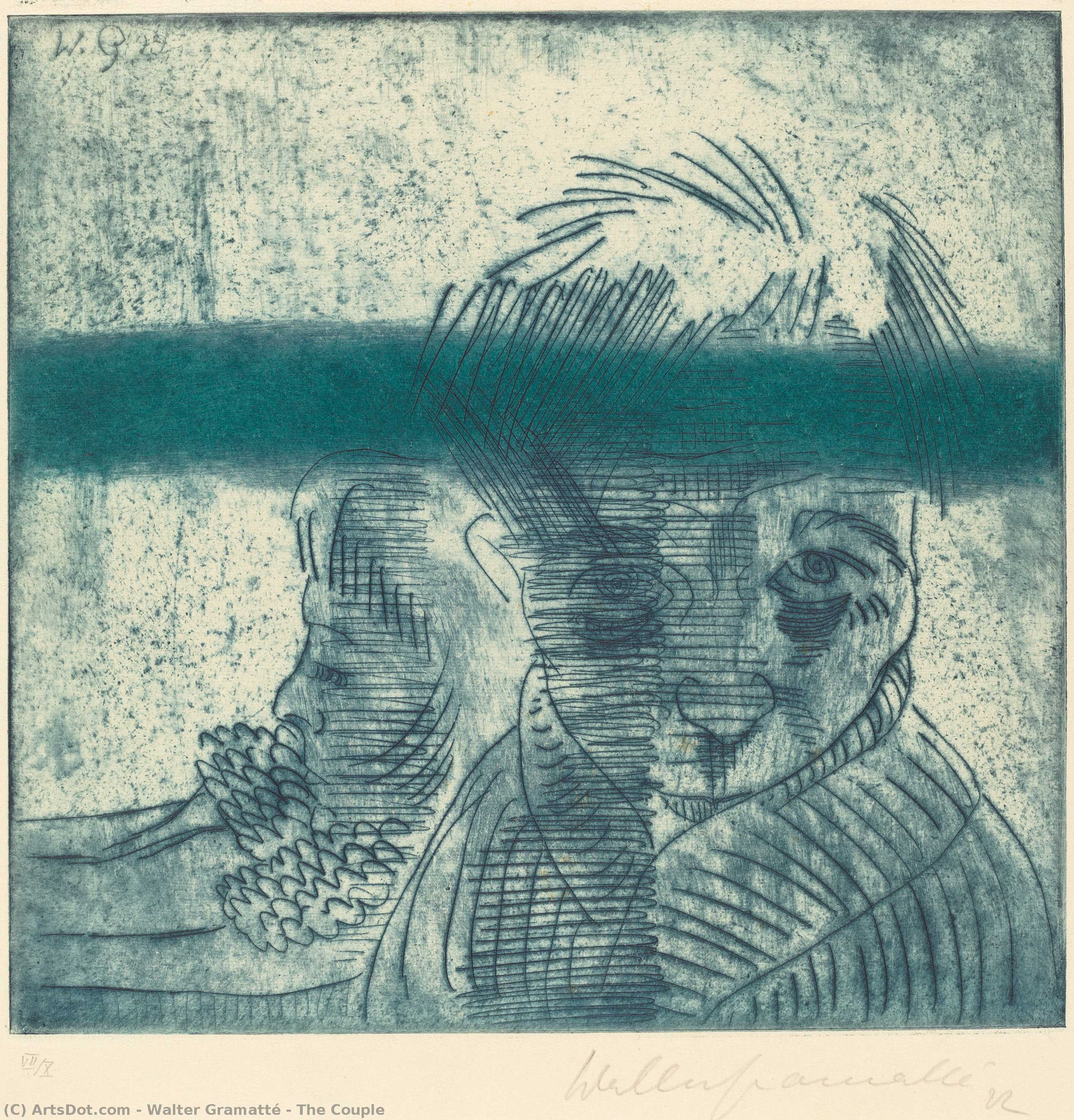 The Couple — Walter Gramatté