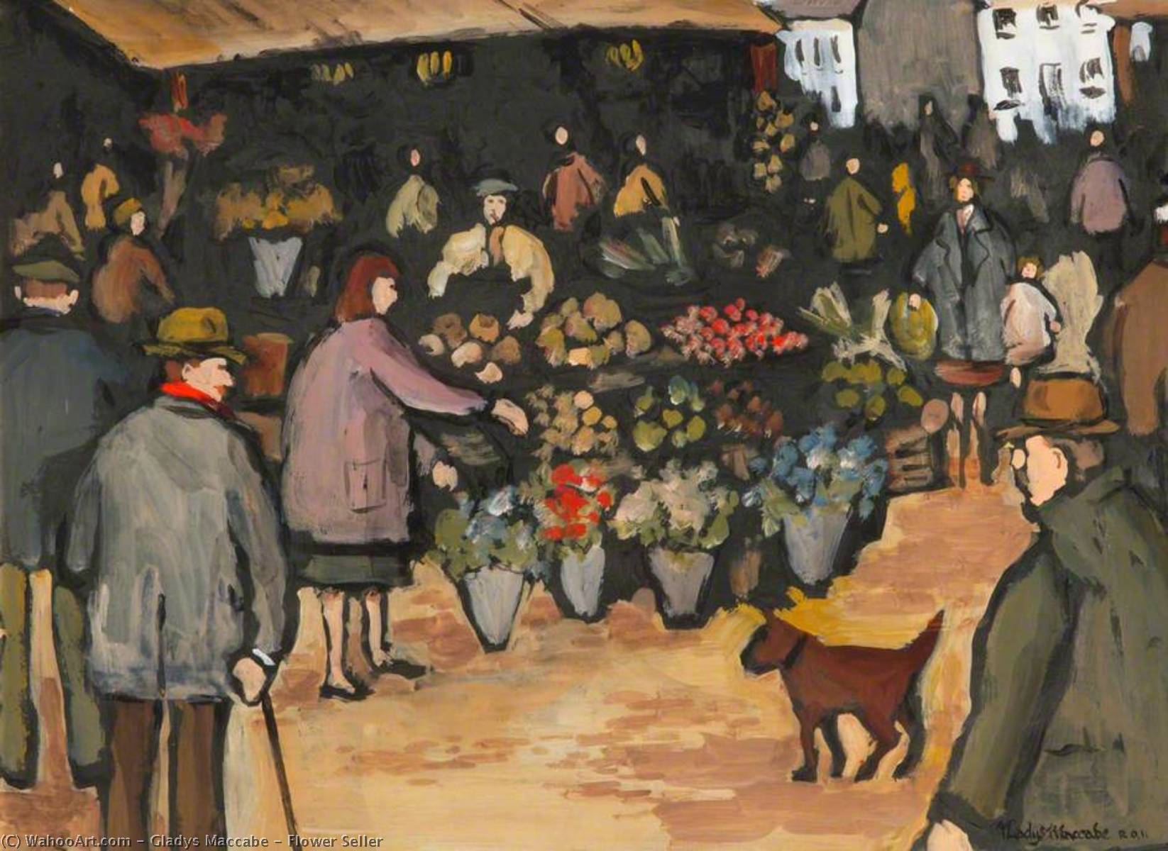 Flower Seller — Gladys Maccabe
