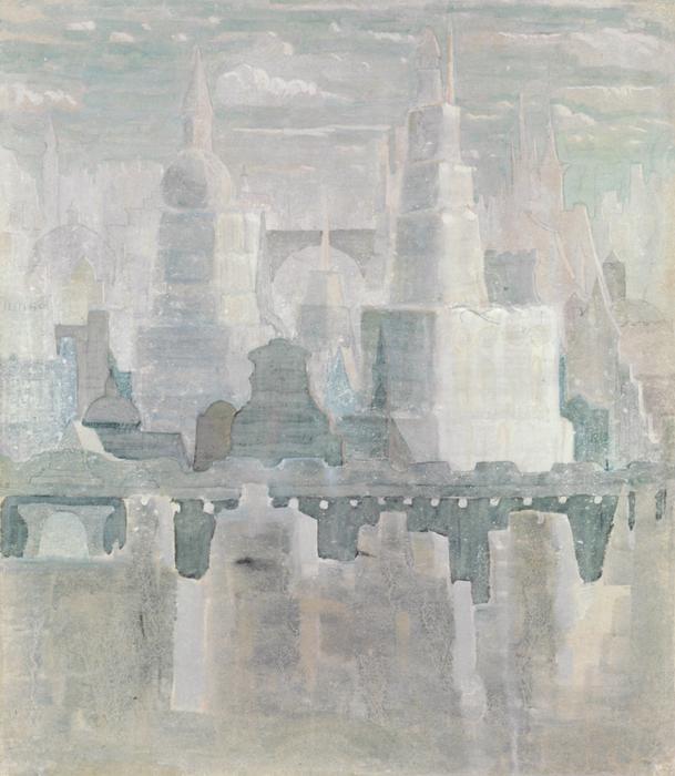 The City — Mikalojus Konstantinas Čiurlionis