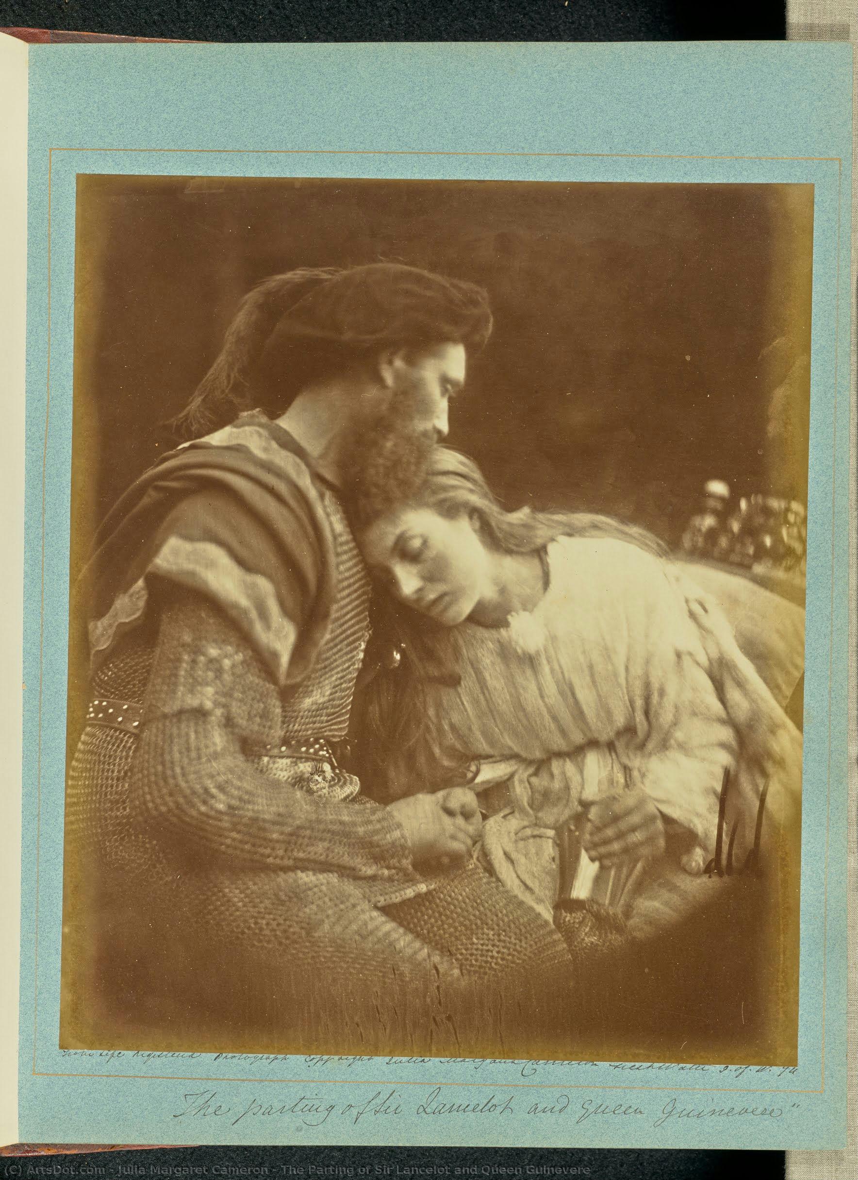 Die Trennung Von Sir Lancelot Und Königin Guinevere — Julia Margaret Cameron