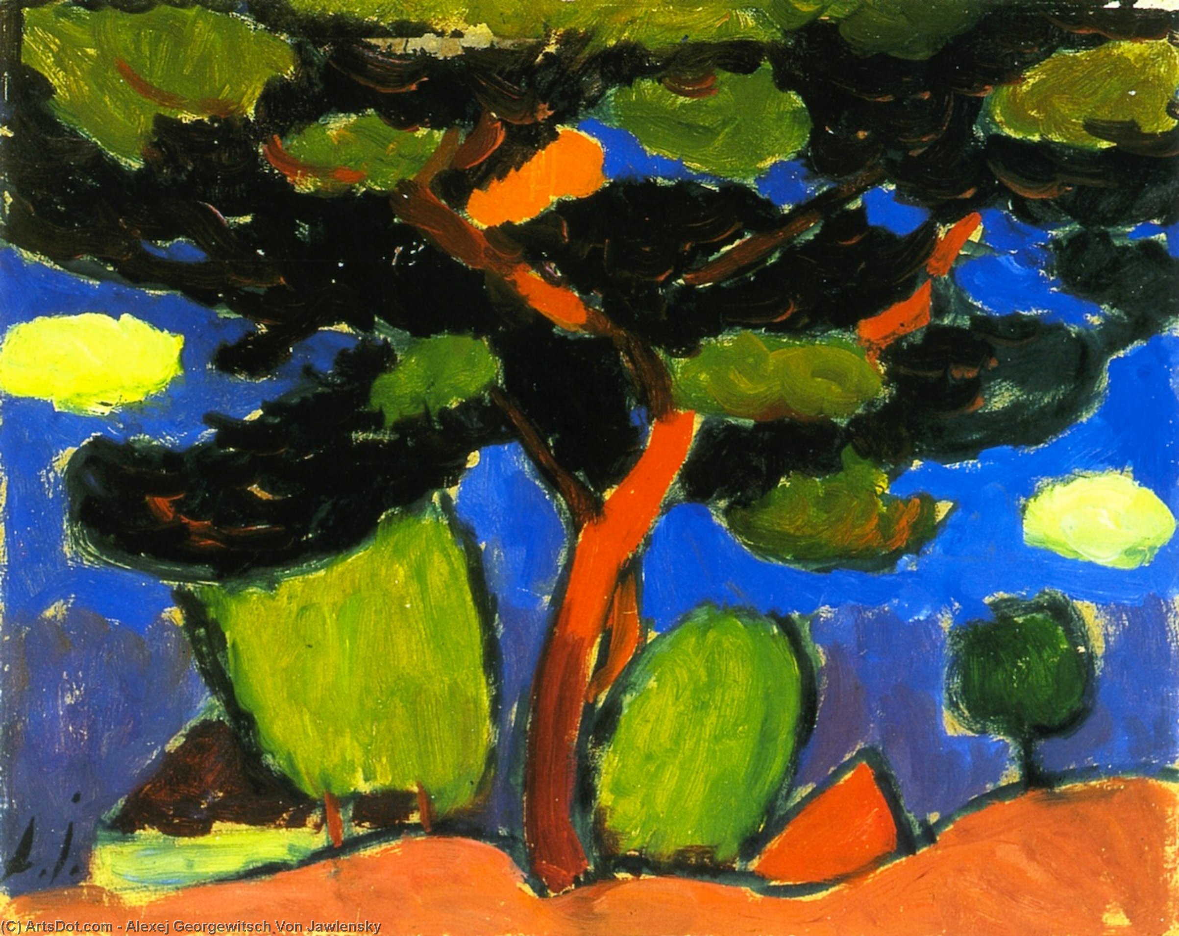 Pine Tree — Алексеј Фон Јављенски