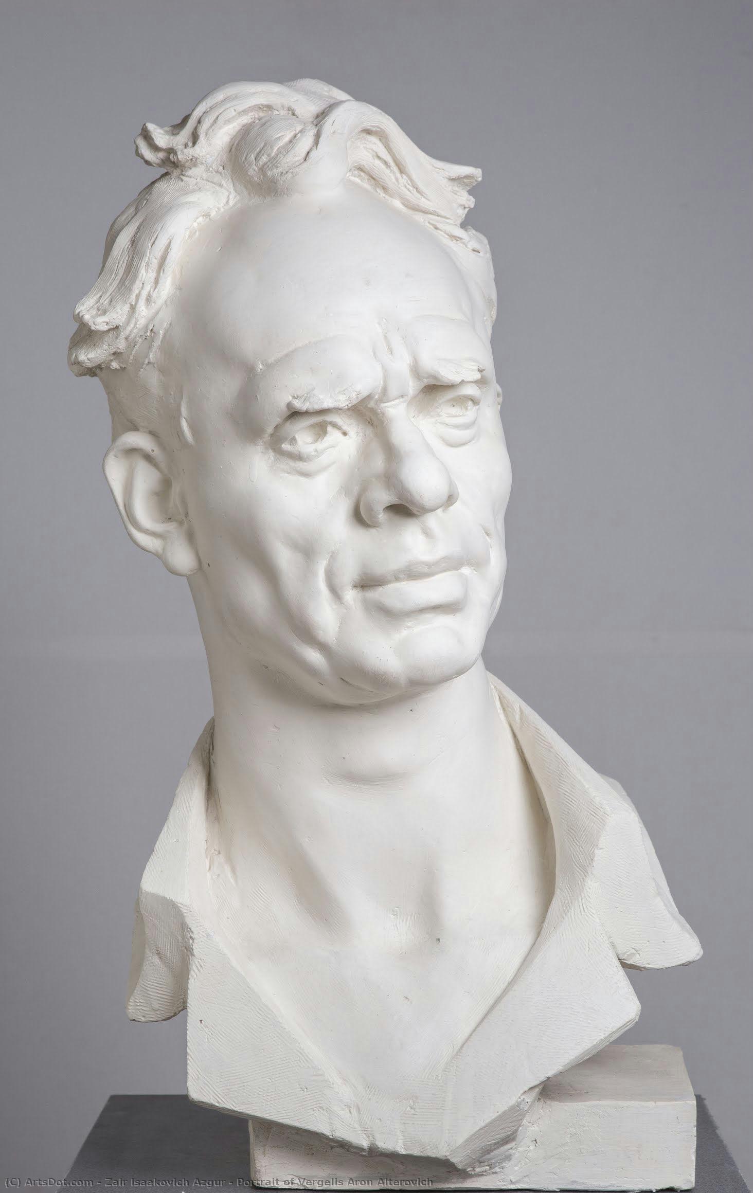 Portrait Of Vergelis Aron Alterovich — Zair Isaakovich Azgur