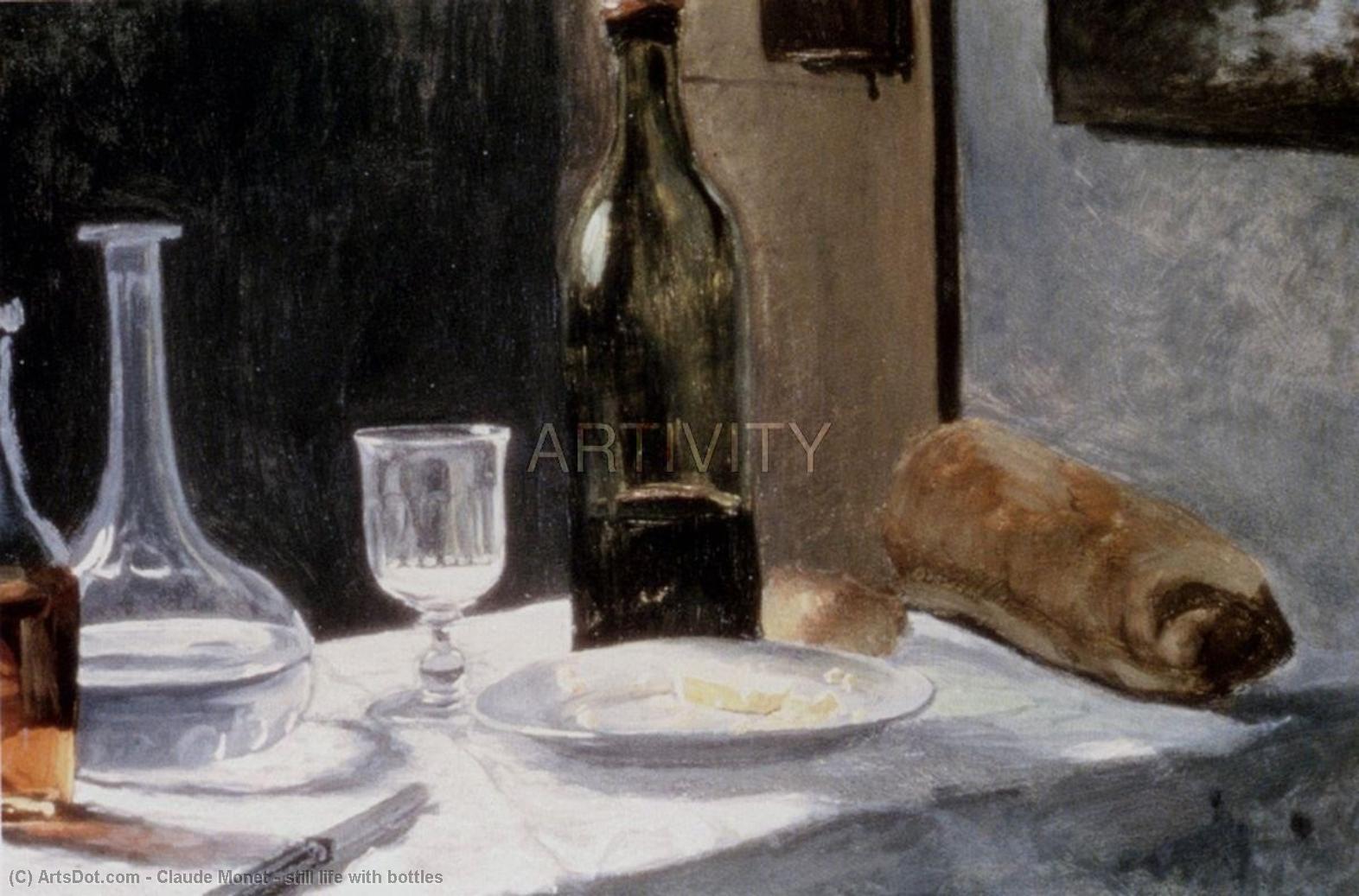 Still Life With Bottles — Claude Monet
