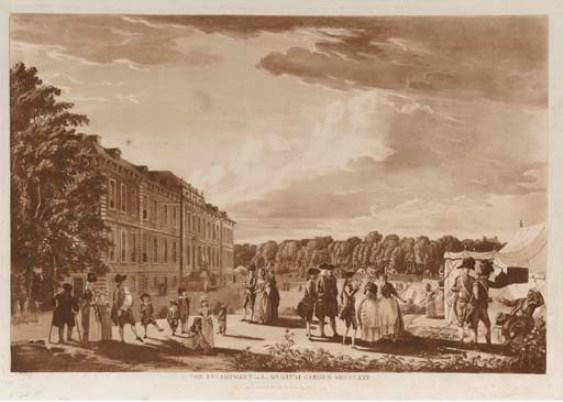 The Encampment In St James's Park — Paul Sandby