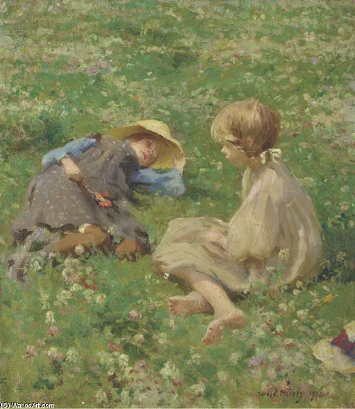 Fields Of Flowers — Harold Harvey