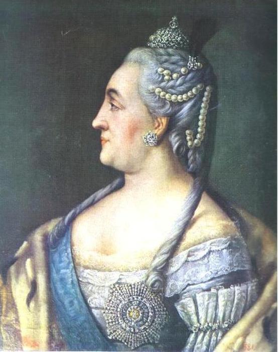 Portrait Of Catherine Ii The Great — Aleksey Petrovich Antropov