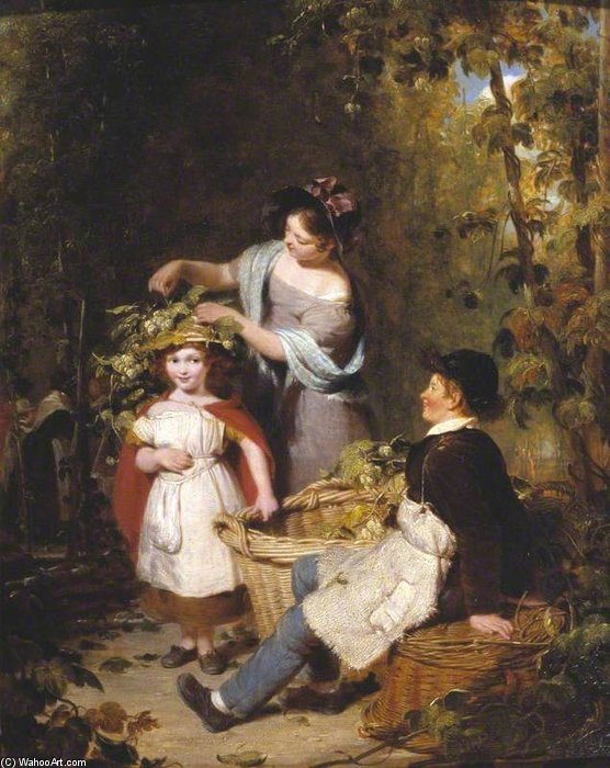 The Hop Garland — William Frederick Witherington