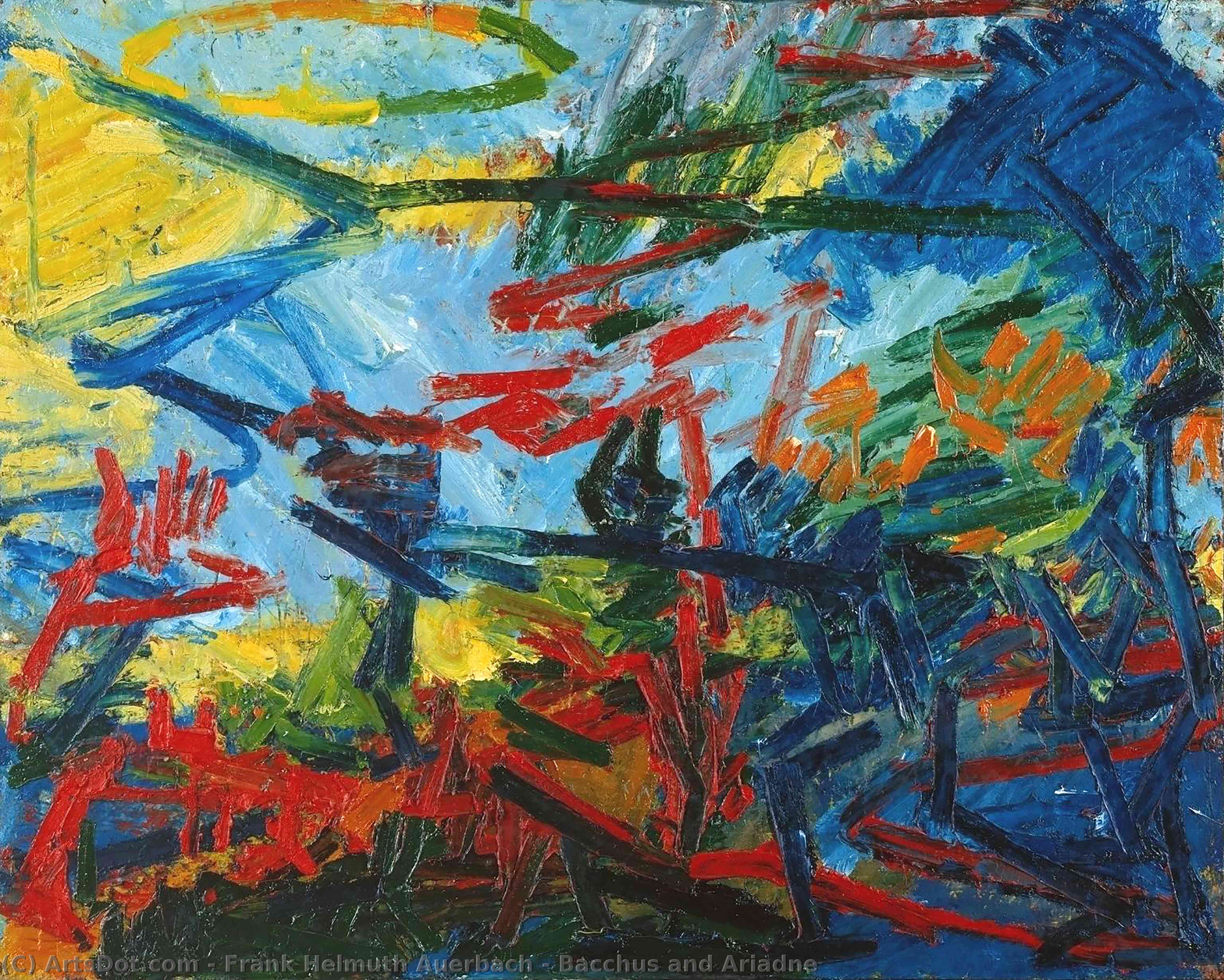 Bacchus And Ariadne — Frank Helmuth Auerbach