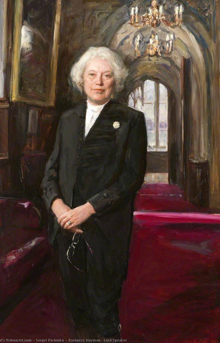 Baroness Hayman, Lord Speaker — Sergei Pavlenko