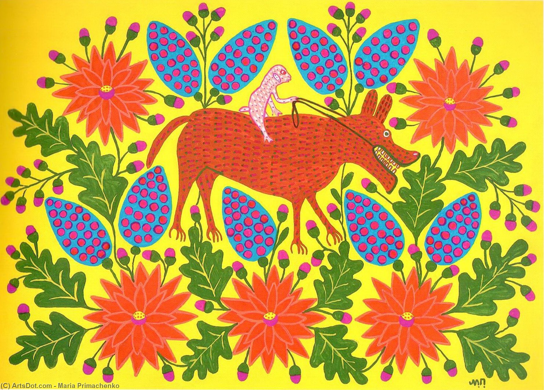 Lamd Has Harnesed A Wolf — Мария Примаченко