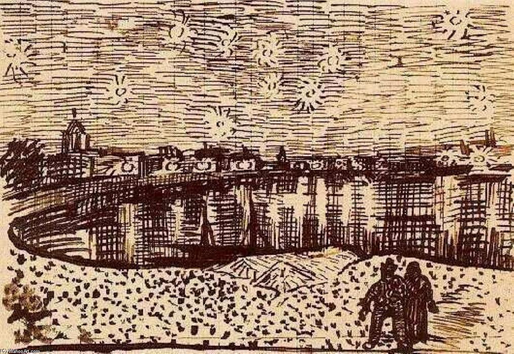 The Starry Night — Vincent Willem Van Gogh