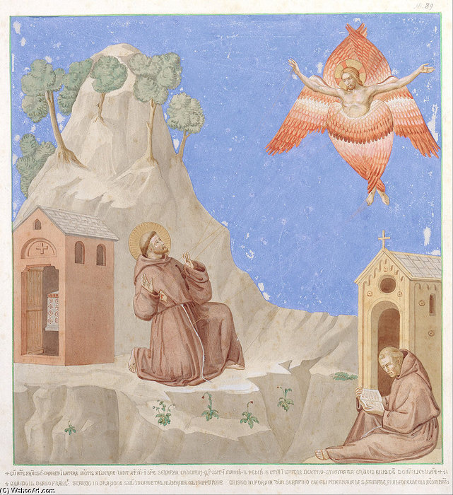 The Stigmatisation Of Saint Francis — Anton (alban) Ramboux