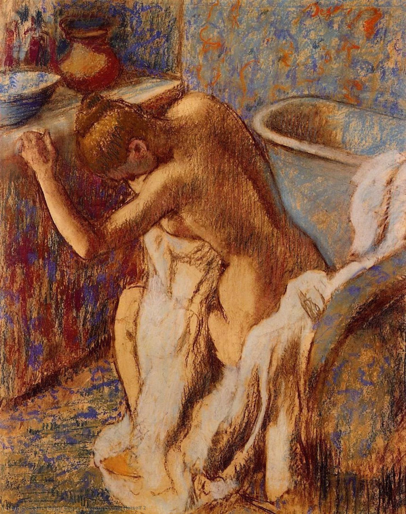 Frau Beim Abtrocknen 2 — Hilaire-germain-edgar Degas
