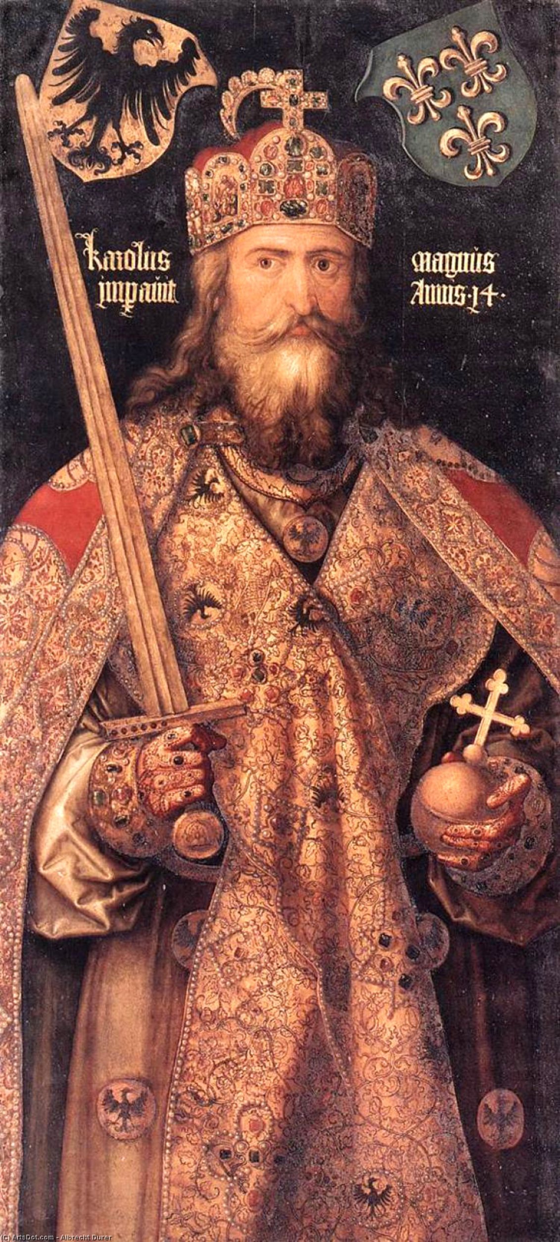 Emperor Charlemagne — Альбрехт Дюрер