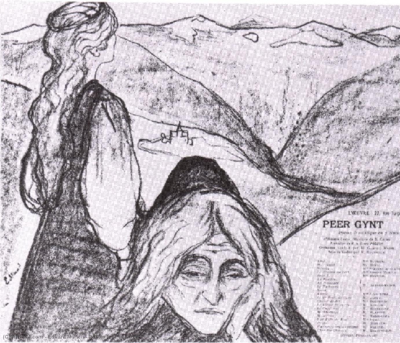 Poster Para Peer Gynt — Edvard Munch