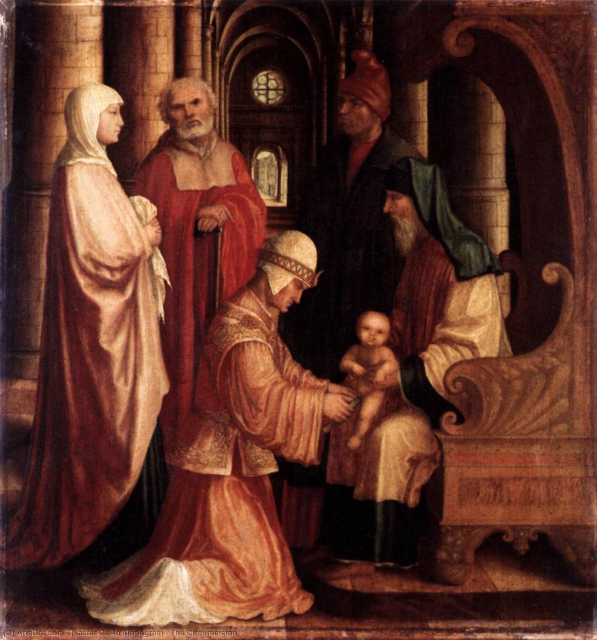 The Circumcision — Maestro Del Monograma Ab