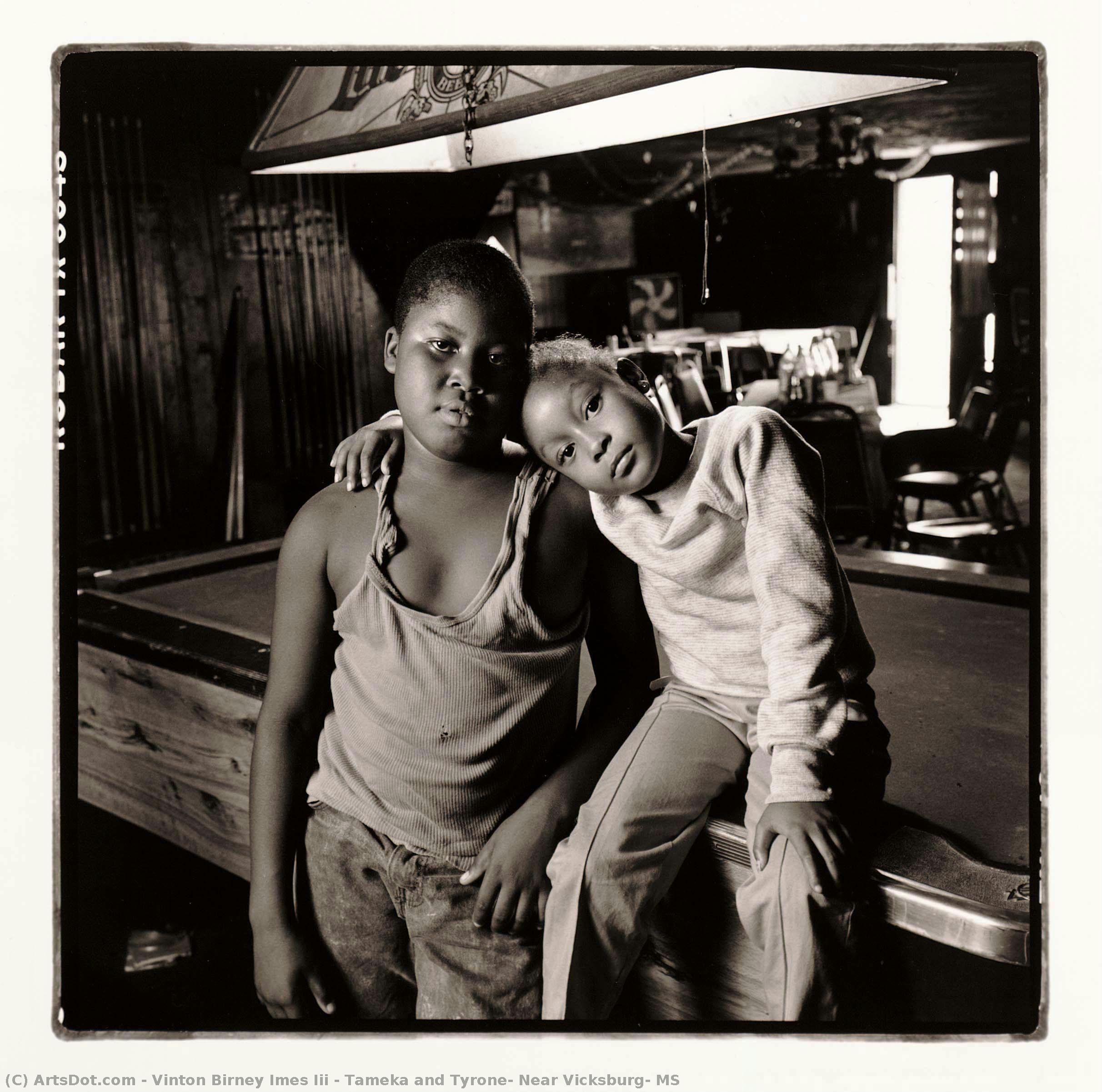 Tameka And Tyrone, Near Vicksburg, Ms — Vinton Birney Imes Iii
