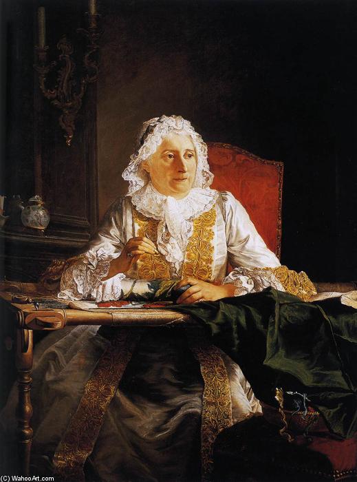 Madame Crozat — Jacques André Joseph Aved