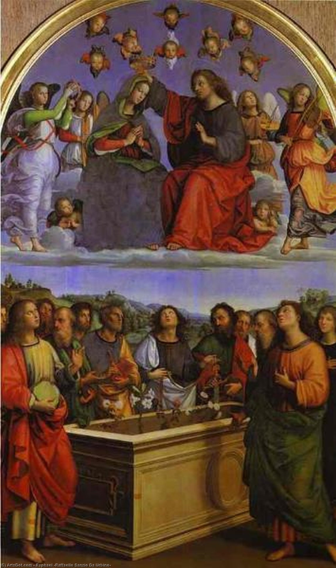 Coronation Of The Virgin — Raphael