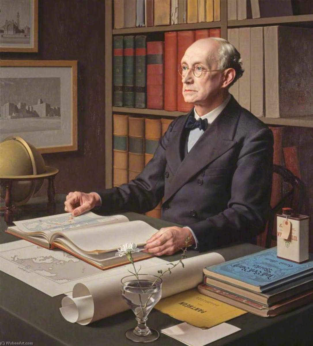 Sir Charles Grant Robertson (1869–1948), Historian — Meredith Frampton