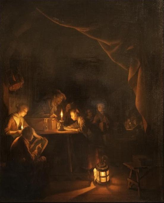 The Night School — Gerrit Dou