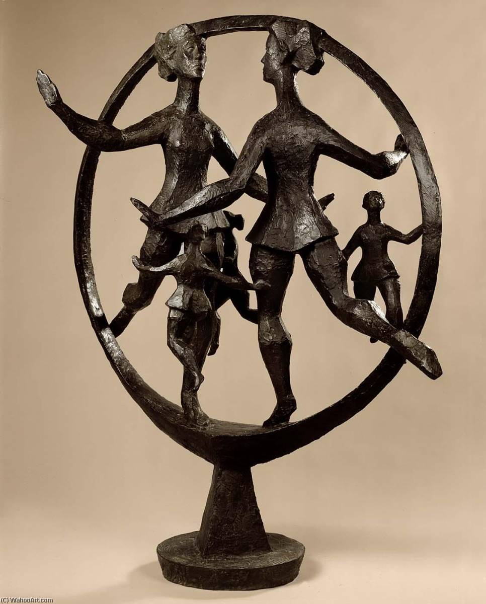 Happy Children — Chaim Gross