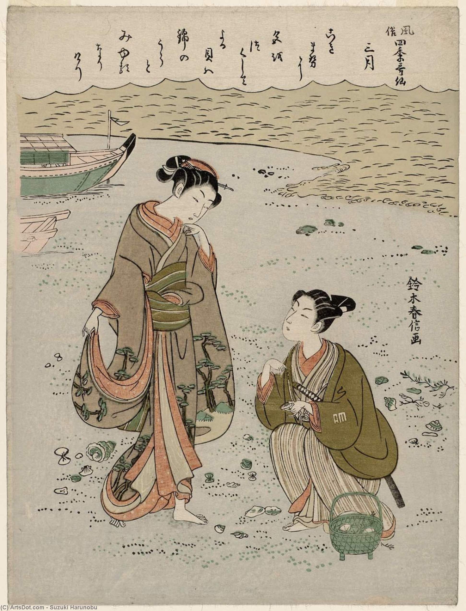 The Third Month — Suzuki Harunobu
